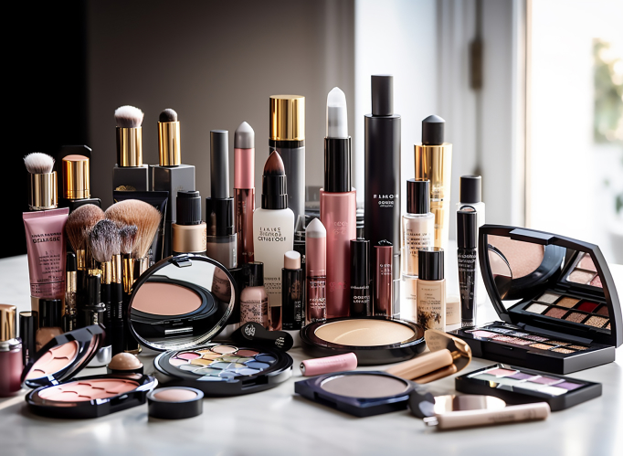 化妆品公司化妆包装盒标签应用案例
