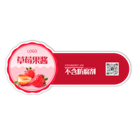 食品类不干胶标签